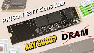 Phison E31T Gen5 SSD Review - Who Need DRAM???