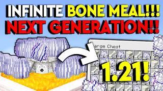 BEST 1.21! INFINITE BONEMEAL FARM NEW! Minecraft Tutorial