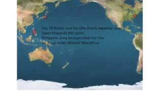 World War 2 - Timeline of the Pacific War