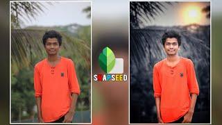 Snapseed Dark effect photo editing | Dark background editing | Photo Edit | Sajib Creation