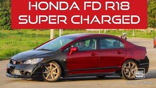 HONDA CIVIC FD R18 SUPER CHARGED | MONTAGE