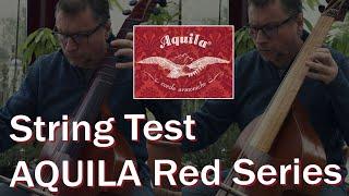 F-RED SERIES from AQUILA vs REAL GUT STRINGS