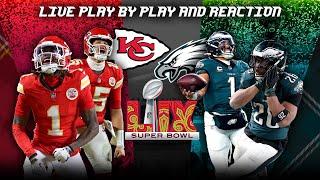 Super Bowl 59: Chiefs vs Eagles Live Play by Play & Reaction