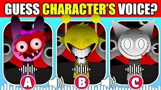  Guess The HORROR Incredibox Sprunki Characters by their VOICE!? | Pinki, Simon, Wanda