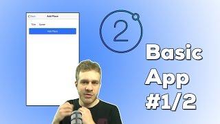 IONIC 2 FULL APP (1/2) THE BASICS | Ionic 2 + Angular to build a full Mobile Application