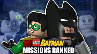 I Ranked EVERY Lego Batman Mission...