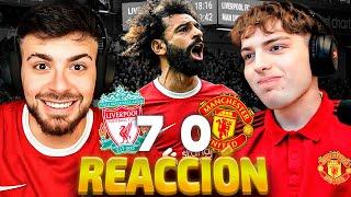 LA COBRA Y DAVOO XENEIZE REACCIONAN A LA PALIZA HISTÓRICA DEL LIVERPOOL 7-0 AL MANCHESTER UNITED