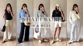 EASY Summer Outfits - What I Wore In A Week