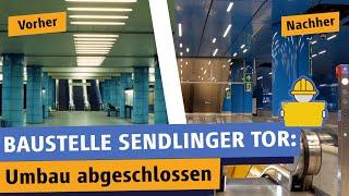 U-Bahnhof Sendlinger Tor: Umbau abgeschlossen - Das sind die wichtigsten Neuerungen!