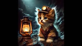 Jobless Kitty Found Diamond | ai generated | cute cat videos | #cat #catlover #ai #story #cute