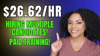 Hiring Immediately, Work From Home Job Hiring Multiple Candidates With Paid Training!