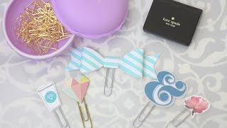 How to Make Easy DIY Planner Clips, Bows & Accessories