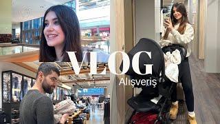 Alışveriş VLOG ️ Doğum Sonrası Doktor Kontrolü, 2 Aylık Bebeğimizle Geziyoruz, Avm Turu