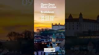 Open days aboard river cruise ships in Bratislava - 8.2.23 and 9.2.23 #job #river #bratislava