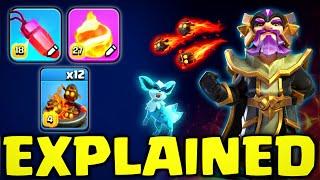 Attack Explained! Furnace Firemite Warden Walk With Fireball | Th17 attack Strategy [Clash of clans]