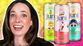 Irish People Try Juni Sparkling Tea