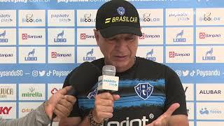 #PapãoTV: EMOCIONANTE! Técnico Márcio Fernandes chora ao falar de sua mãe em entrevista. - Especial