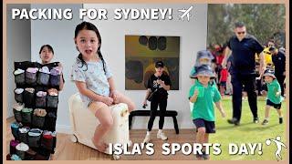 ANG HIRAP NA MAG IMPAKE! ANG DAMI! ISLA'S FIRST EVER SPORTS DAY! ️ | rhazevlogs