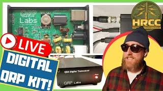 QRPLabs QDX Digital Ham Radio Kit Build and Use - How-To!