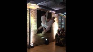 Lacoste Press Event: Beautiful Tennis Acrobat Performance