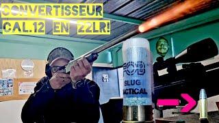 TIRER DE LA 22LR DANS UN 12? Le test !