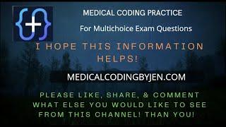 Medical Coding Exam Tips Musculoskeletal #medicalcodingforbeginners #medicalcodingbyjen #examtips