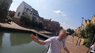 HARASSED by male KARENS for FISHING in LONDON!!