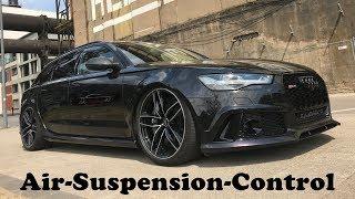 Audi A6 S6 RS6 | Lowering Module w/ APP | AK-Suspension-Control | Tieferlegung | AK-Racing-47