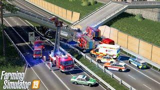 LS19 - LKW RAST gegen Brücke und stürzt ein! Großeinsatz für Feuerwehr [Feuerwehr Einsatz Woche 2/7]