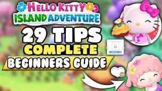 30 Things I WISH I Knew BEFORE Playing Hello Kitty Island Adventure on Nintendo Switch