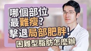 副乳手臂大腿腰內肉哪裡最難瘦?怎麼處理困難型脂肪？局部抽脂擊退局部胖｜雅丰陳建鼎醫師