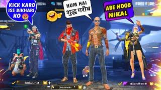 GrandMaster Girl call me Noob घमंडी लड़की आजा 1 vs 2 में !  - Garena Free Fire