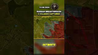 ️ MASSIVE RUSSIAN PUSH! 4 VILLAGES CAPTURED! #shorts #ukraine #russia #viral #trending