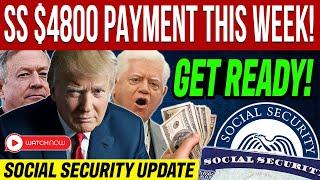 READY?! New $4800 Social Security Payments Coming This Week | SSI SSDI Checks | Credit Viral