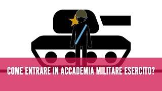 Come entrare nell'Accademia Militare dell'Esercito