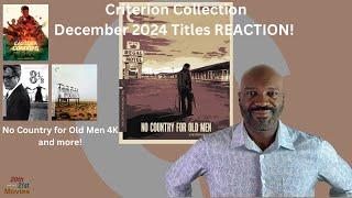 Criterion Collection December 2024 Titles REACTION!