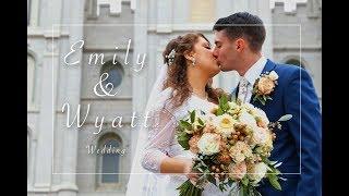 Salt Lake Temple Wedding | LDS Wedding Video // Emily & Wyatt