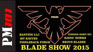 Blade Show '15: Fiddleback Forge, MT Knives, Brous Blades, Havoc Works, and more! - Preparedmind101