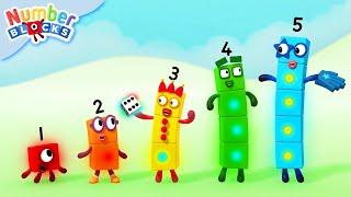 Matemática COLORIDA!  | Episódios completos | Aprenda a contar - Numberblocks em português