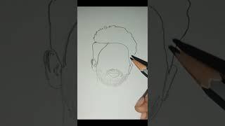 #allu arjun drawing