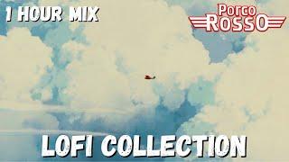 Chill Lofi PORCO ROSSO 1 Hour Music Mix | Relax, Sleep, Study, Chill