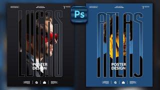 Typography Poster Design Idea   Photoshop Tutorial