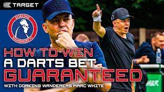 How to win a darts bet, GUARANTEED - with Marc White & Dorking Wanderers!