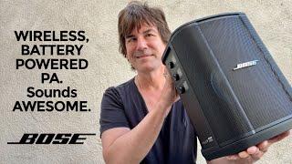 WIRELESS, BATTERY POWERED PA SYSTEM - Bose S1 PRO +