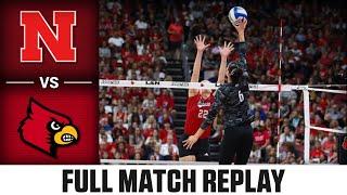 Nebraska vs. Louisville Full Match Replay | 2024 ACC Volleyball