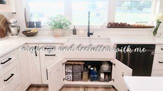 Organize and Declutter with me!!!! / Kitchen Organizing Ideas / Decorate with me / Decorating Ideas/