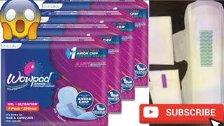 Review of Wowpad (unboxing of Wowpad) sanitary pads review