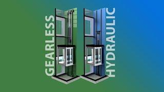 Choosing between Gearless & Hydraulic Elevators Drive System