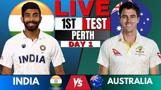 IND vs AUS Test: India vs Australia 1st Test live | Live Score & Commentary | IND vs AUS BGT 2024