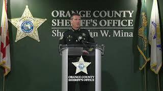 Sheriff Mina updates the community on the arrest in the murder of 13-year-old Rose Dieujuste